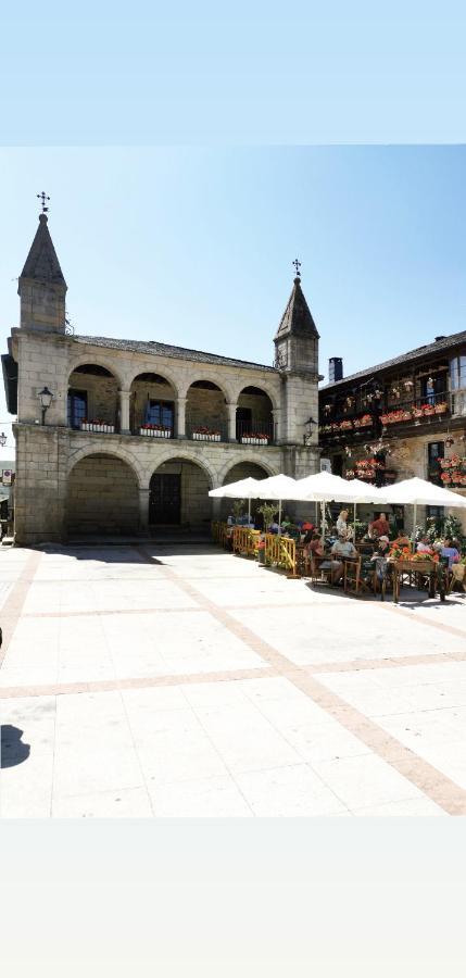 Gasthaus La Albarina Galende Exterior foto